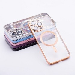 Θήκη Electro Mag Cover Samsung Galaxy S24 Ultra 5G S721 Gold