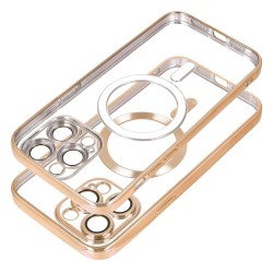 Θήκη Electro Mag Cover Samsung Galaxy S24 Ultra 5G S721 Gold