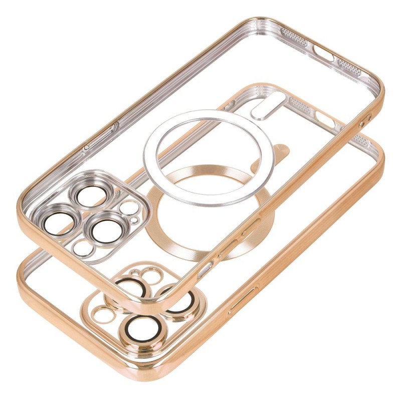 Θήκη Electro Mag Cover Samsung Galaxy S24 Ultra 5G S721 Gold