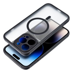 Θήκη Full Matte Mag Cover Case Apple iPhone 14 Pro Max (6.7") Black