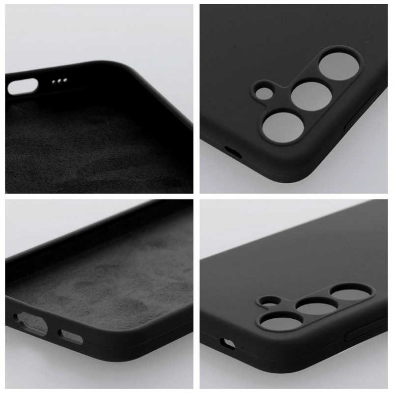 Θήκη  Liquid Silicone Case Samsung Galaxy S24 FE 5G S721 Black