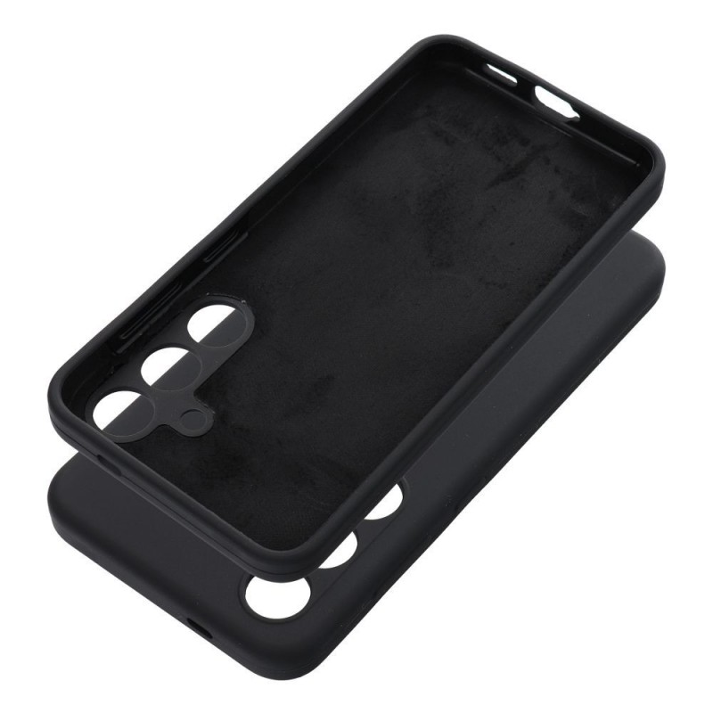 Θήκη  Liquid Silicone Case Samsung Galaxy S24 FE 5G S721 Black