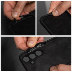 Θήκη  Liquid Silicone Case Samsung Galaxy S24 FE 5G S721 Black