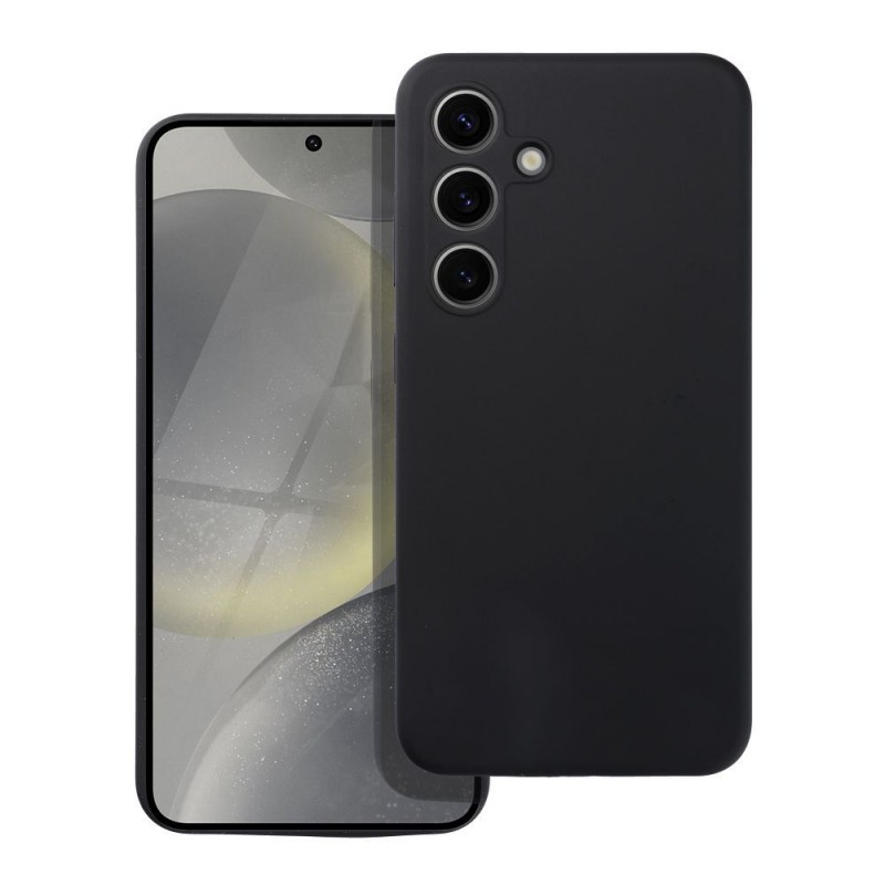 Θήκη  Liquid Silicone Case Samsung Galaxy S24 FE 5G S721 Black
