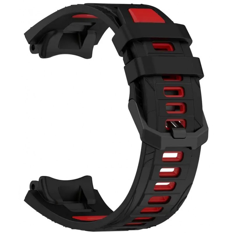 Ανταλλακτικό λουράκι QuickFit Xiaomi Amazfit T-Rex 3 Dual Color Black-Red
