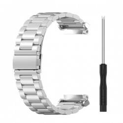 Ανταλλακτικό λουράκι Quickfit Stainless Xiaomi Amazfit T-Rex 3 Silver