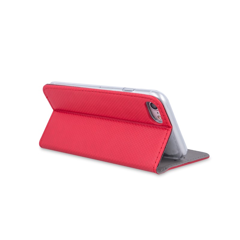 Θήκη Smart Magnet Motorola Moto E14 / G24 / G04 Red
