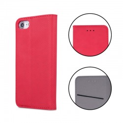 Θήκη Smart Magnet Motorola Moto E14 / G24 / G04 Red