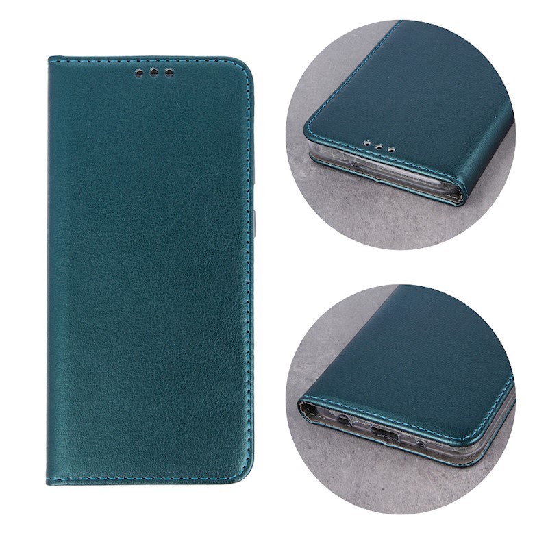 Θήκη Smart Magnetic Motorola Moto G15 Dark Green