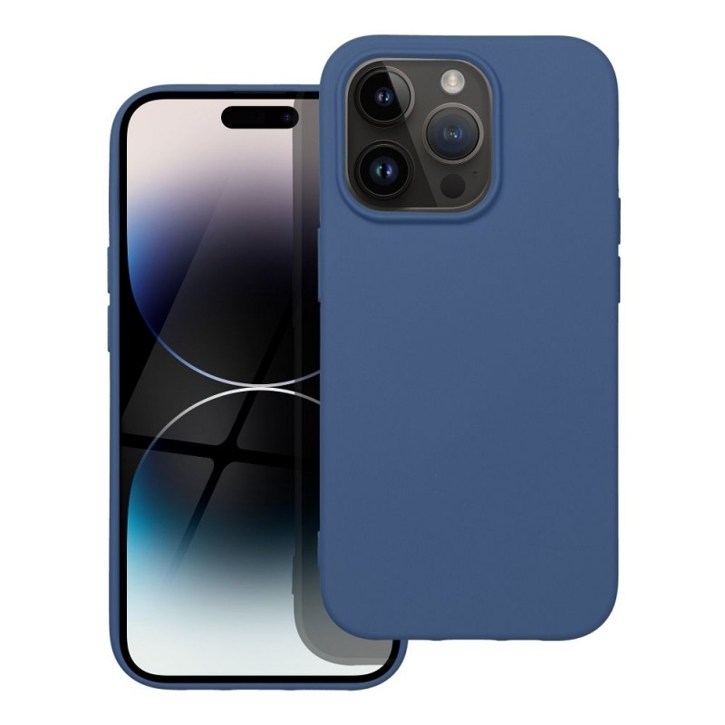Θήκη Silicone Back Cover Apple iPhone 14 Pro (6.1") Blue