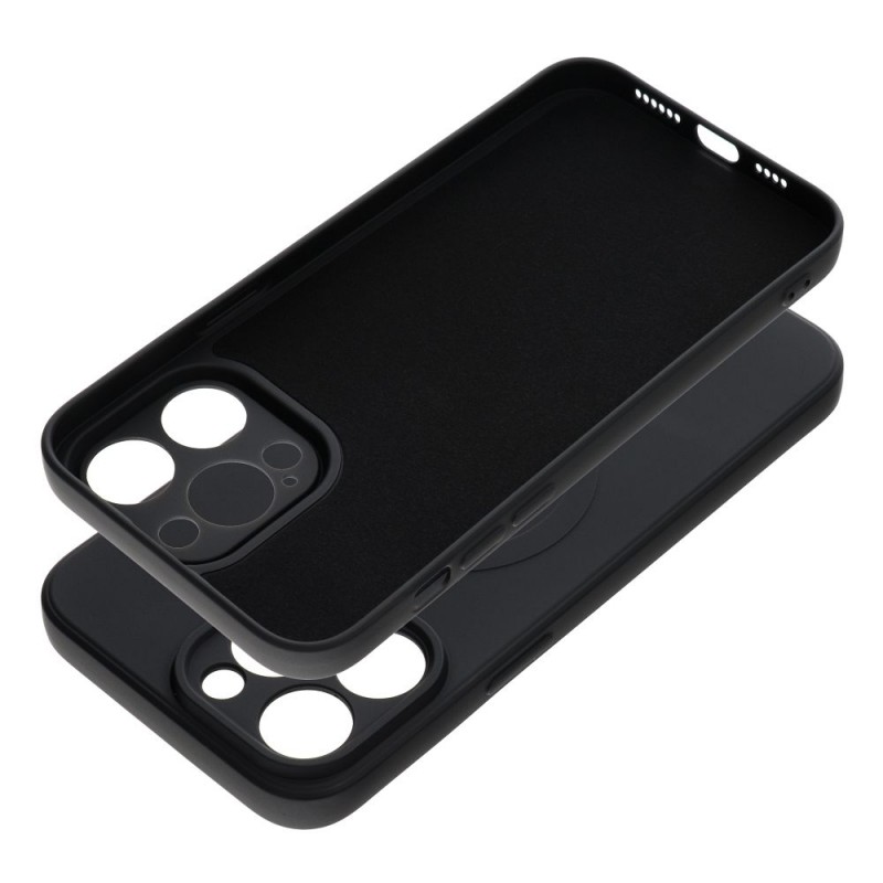 Θήκη Silicone Mag Cover iPhone 14 Pro Max Black