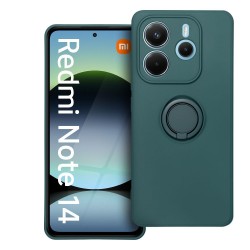 Θήκη Silicone Ring Xiaomi Redmi Note 14 5G Green Θήκη Silicone Ring Xiaomi Redmi Note 14 5G Green