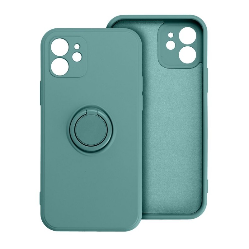 Θήκη Silicone Ring Xiaomi Redmi Note 14 5G Green Θήκη Silicone Ring Xiaomi Redmi Note 14 5G Green