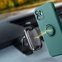 Θήκη Silicone Ring Xiaomi Redmi Note 14 5G Green Θήκη Silicone Ring Xiaomi Redmi Note 14 5G Green