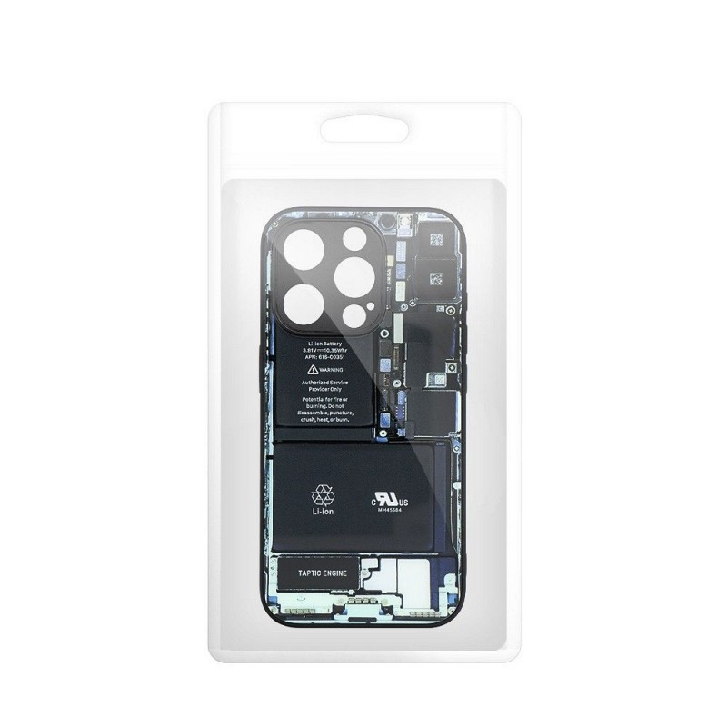 Θήκη Tech Back Cover iPhone 14 Pro Max Μαύρο 