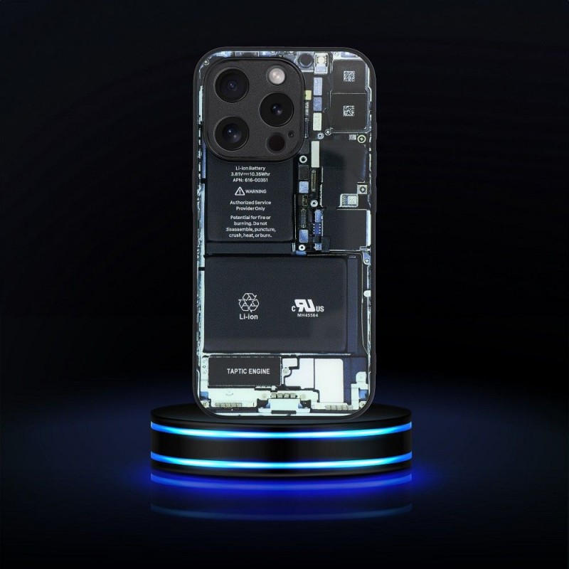 Θήκη Tech Back Cover iPhone 14 Pro Max Μαύρο 