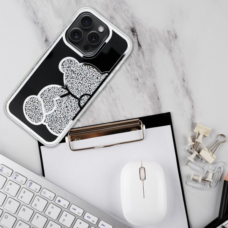 Θήκη Teddy Bear Apple iPhone 13 Pro (6.1") Silver