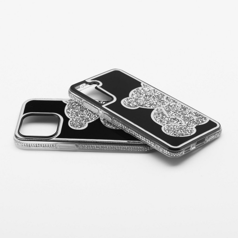 Θήκη Teddy Bear Apple iPhone 13 Pro (6.1") Silver