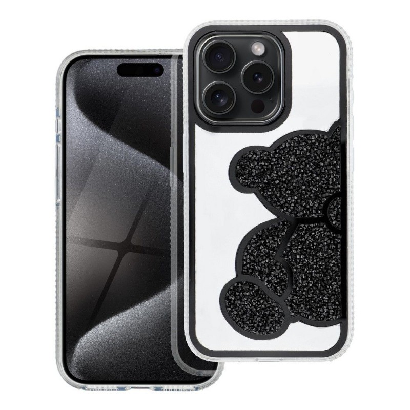 Θήκη Teddy Bear Apple iPhone 13 Pro (6.1") Black