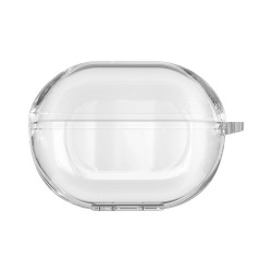 Θήκη Huawei Freebuds Pro 3 / 4 Silicone Skin with Carabiner Clear