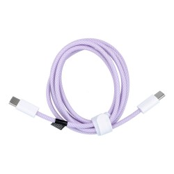 Καλώδιο Type C to Type C 60W 1,5m Purple