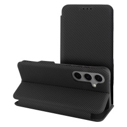 Θήκη Folio Side Magnet Book Case Compatible With S-Pen For Samsung S23 Ultra Black