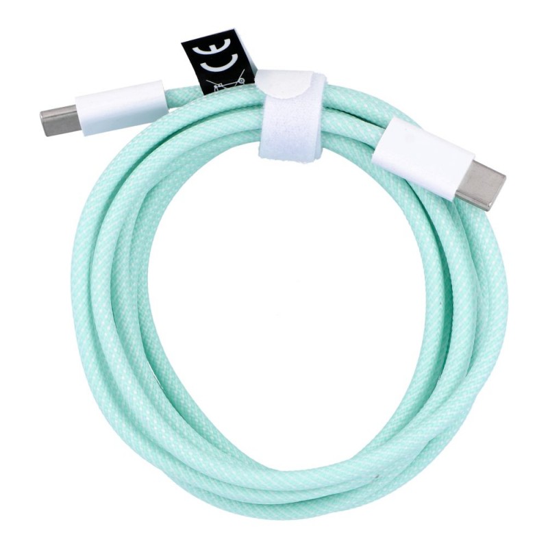 Καλώδιο Type C to Type C 60W 2m Green