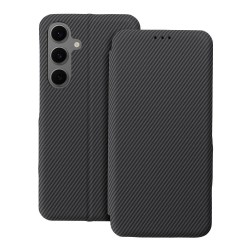 Θήκη Folio Side Magnet Book Case Compatible With S-Pen For Samsung S24 Ultra S928 Grey