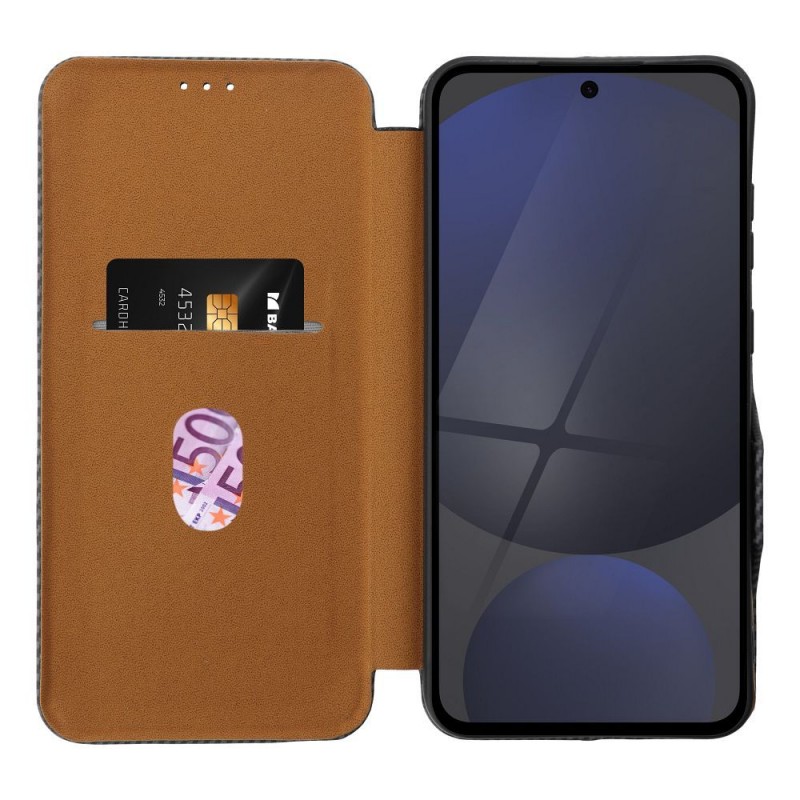 Θήκη Folio Side Magnet Book Case Compatible With S-Pen For Samsung S24 Ultra S928 Grey