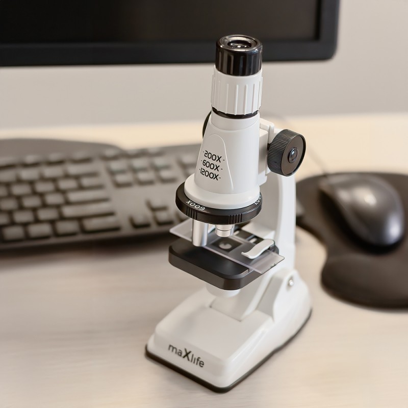 Μικροσκόπιο Maxlife Microscope MXMS-100 White
