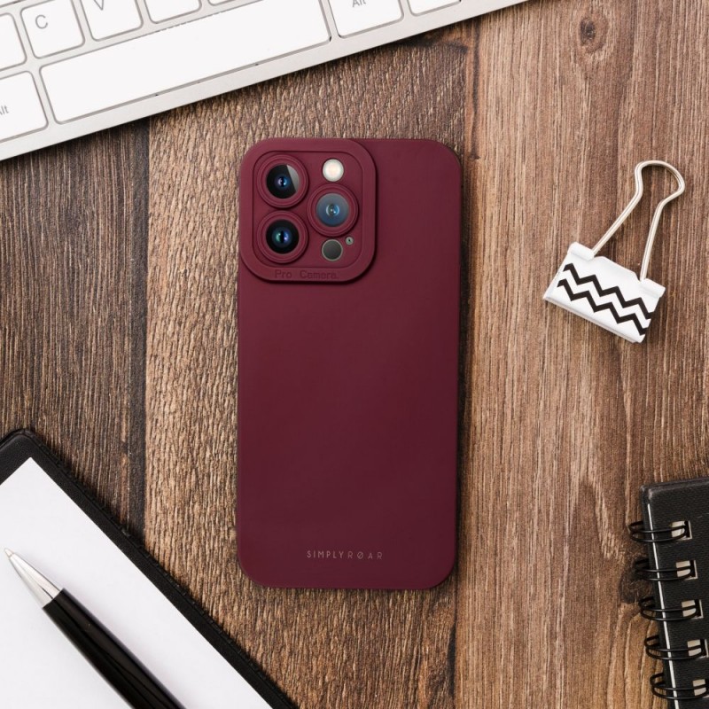 Θήκη Roar Luna Silicone Samsung Galaxy S24 FE 5G S721 Red