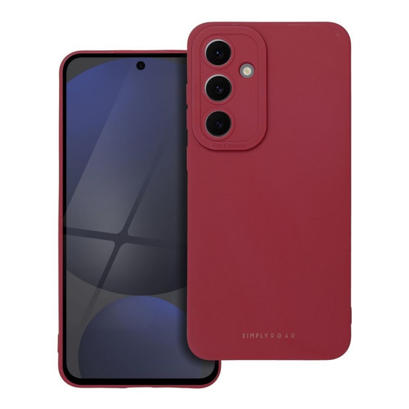 Θήκη Roar Luna Silicone Samsung Galaxy S24 FE 5G S721 Red