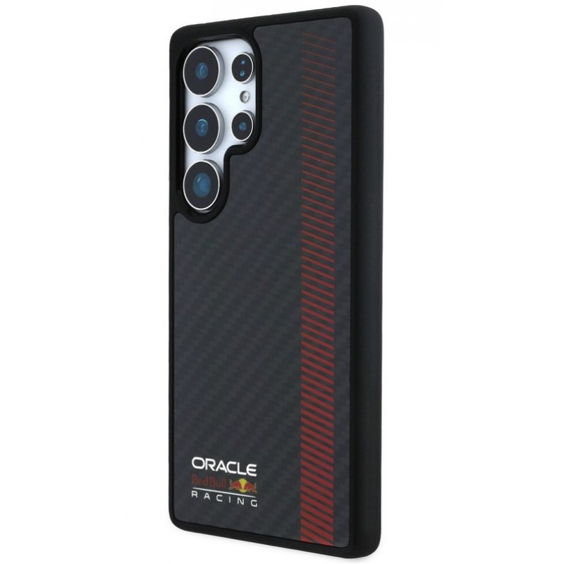 Θήκη Red Bull Carbon Powerbar MagSafe Case for Samsung Galaxy S25 Ultra 5G S938 Black