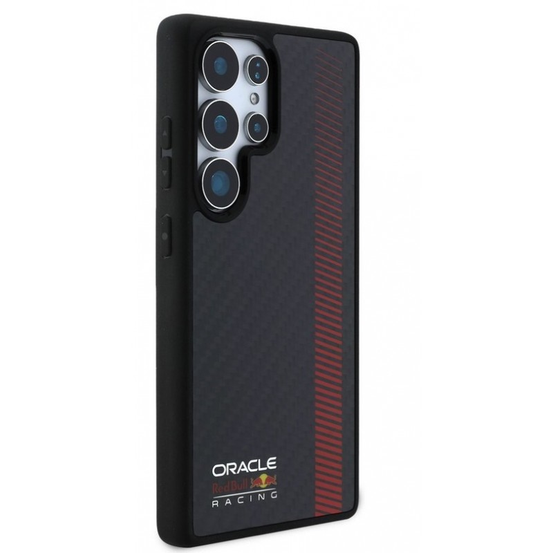 Θήκη Red Bull Carbon Powerbar MagSafe Case for Samsung Galaxy S25 Ultra 5G S938 Black
