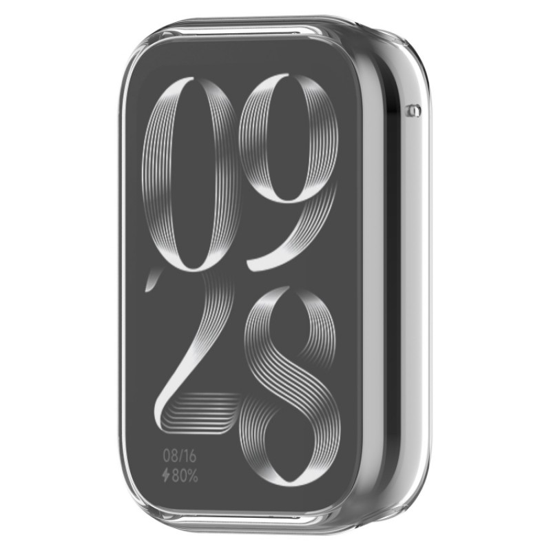 Θήκη Electroplated TPU Full Screen Cover Xiaomi Band 9 Pro Clear