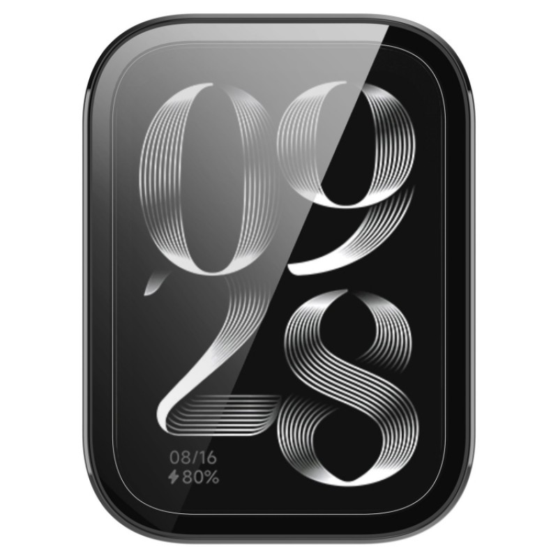 Θήκη PC Full Glass Screen Protector Xiaomi Band 9 Pro Black Θήκη PC Full Glass Screen Protector Xiaomi Band 9 Pro Black