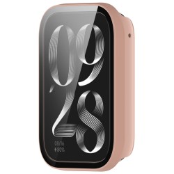 Θήκη PC Full Glass Screen Protector Xiaomi Band 9 Pro Pink Θήκη PC Full Glass Screen Protector Xiaomi Band 9 Pro Pink