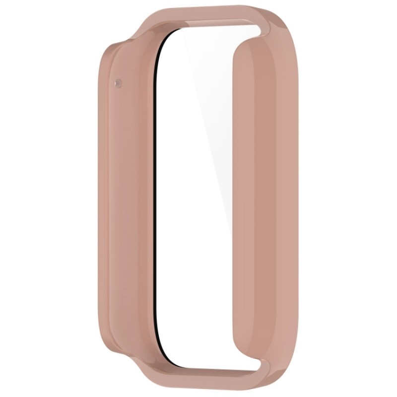 Θήκη PC Full Glass Screen Protector Xiaomi Band 9 Pro Pink Θήκη PC Full Glass Screen Protector Xiaomi Band 9 Pro Pink