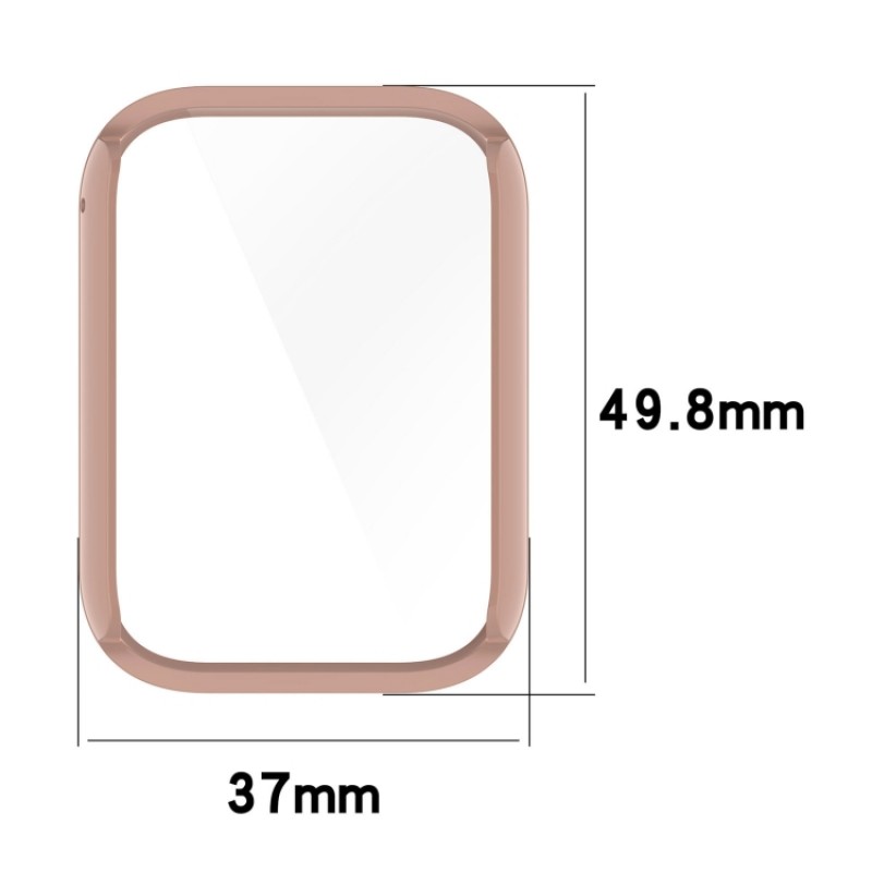 Θήκη PC Full Glass Screen Protector Xiaomi Band 9 Pro Pink Θήκη PC Full Glass Screen Protector Xiaomi Band 9 Pro Pink