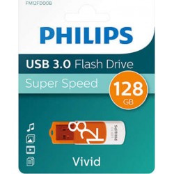 Philips Vivid 128GB USB 3.0 Stick Orange (FM12FD00B/00)