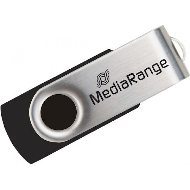  MediaRange USB 2.0 Flash Drive 128GB Black (MR913)