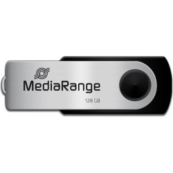  MediaRange USB 2.0 Flash Drive 128GB Black (MR913)