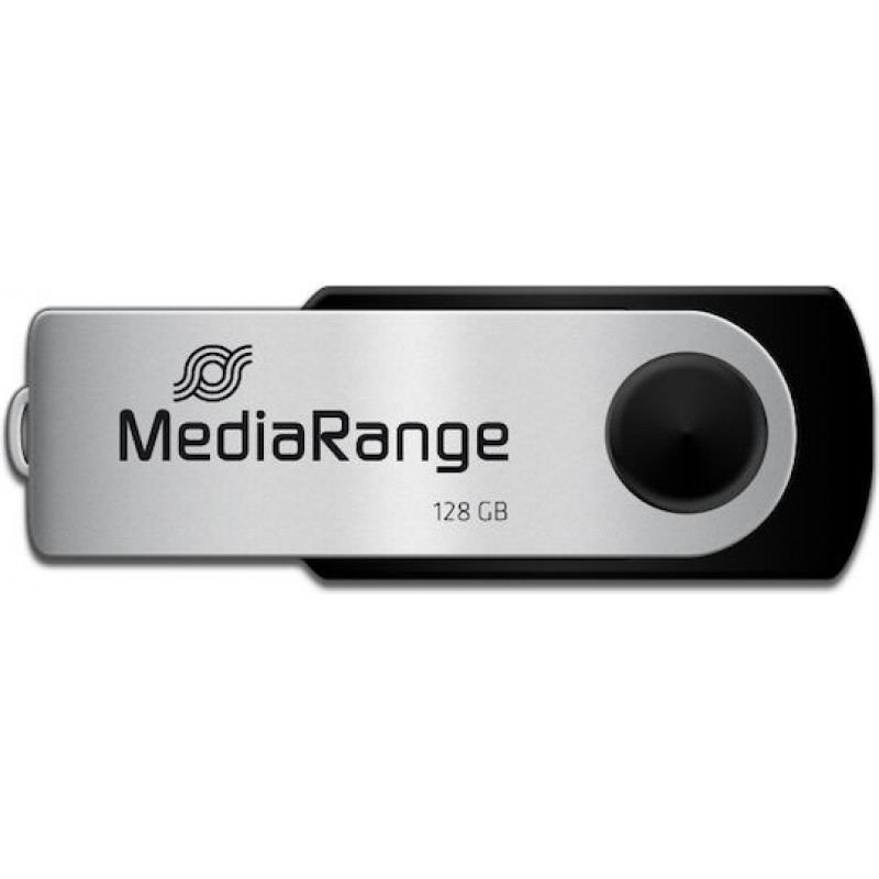  MediaRange USB 2.0 Flash Drive 128GB Black (MR913)