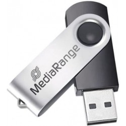  MediaRange USB 2.0 Flash Drive 128GB Black (MR913)