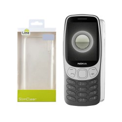 Θήκη Lime Nokia 3210 2024 4G TA-1618 2.4" TPU Camera Guard Clear