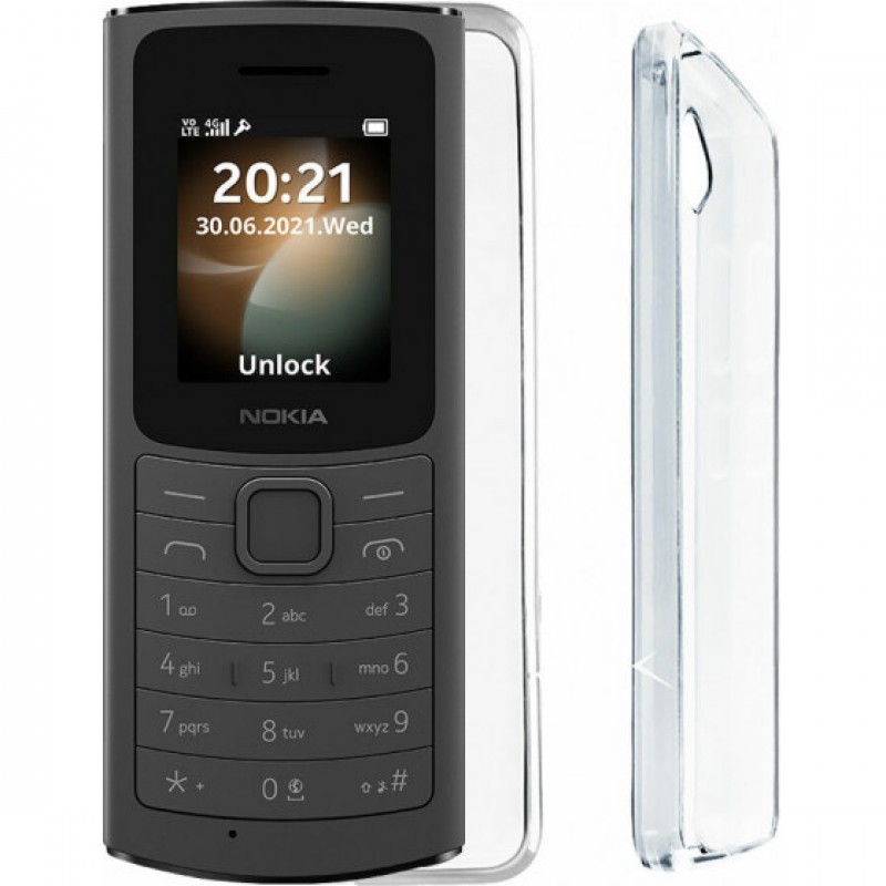 Θήκη Nokia 110 4G 1.8'' Slimcolor Air Tpu Clear
