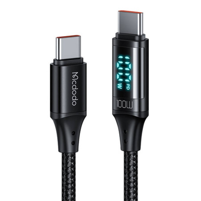 Καλώδιο Mcdodo CA-1100 USB-C to USB-C 100W 1.2m Black