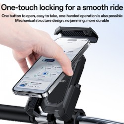 Βάση Ποδηλάτου Yesido C331 Bike Phone Holder Black