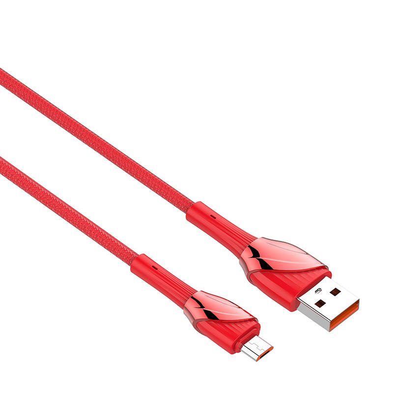 Καλώδιo Data Ldnio USB to Micro USB LS662 Cable 2m 30w Red