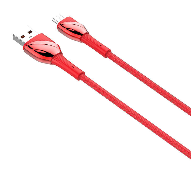 Καλώδιo Data Ldnio USB to Micro USB LS662 Cable 2m 30w Red